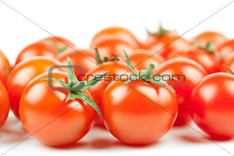 Fresh Cherry Tomatoes background