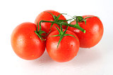 Four fresh tomatos