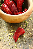 dry red chillies