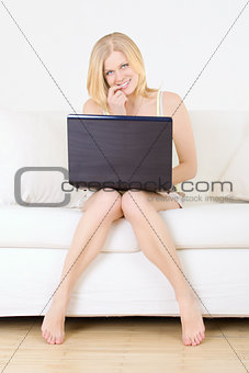 Girl with Laptop
