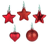 Christmas baubles and decor