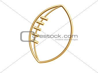 golden football symbol