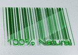 100 percent Natural barcodes