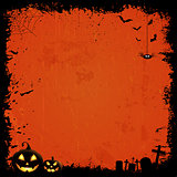 Grunge halloween background 