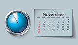 november 2014 - calendar