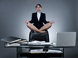 business secretary woman levitation
