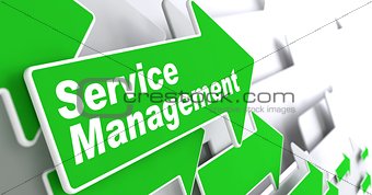 Service Management. Business Concept.