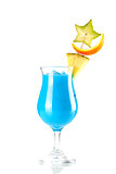 Blue Hawaii tropical cocktail