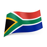 State flag of South Africa.
