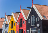 Colored houses of Zoutkamp