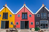 Colorful houses of Zoutkamp