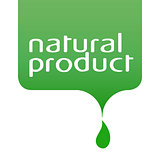 conceptual drop of the natural product