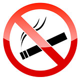 Vector No Smoking Sign