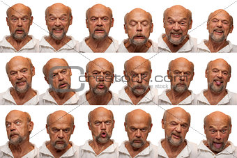 Expressions - Senior Aged Man