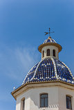 Dome of the church of Altea