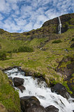 Waterfall on Iceland