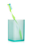 Toothbrush in a glass