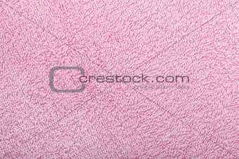 Pink towel texture