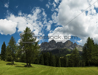 Dolomiti, Catinaccio panorama - Karersee