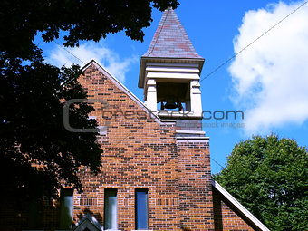 Church Steeple with Bell
