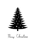 Marry Christmas greeting card