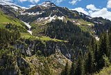 Alpine mountain view (Vorarlberg,Austria)