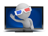 3d small people - 3d TV