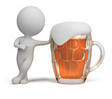 3d small people - beer
