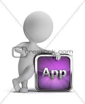 3d small people - app icon