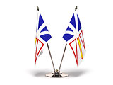 Miniature Flag of Newfoundland