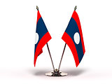 Miniature Flag of Laos