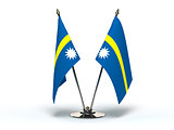 Miniature Flag of Nauru