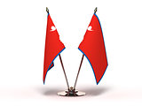 Miniature Flag of Nepal