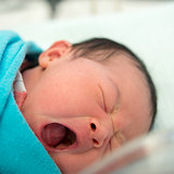 Newborn Asian baby girl 