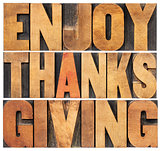 Enjoy Thanksgiving