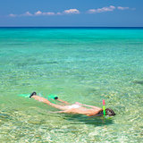 snorkeling, Maria la Gorda, Pinar del Rio Province, Cuba