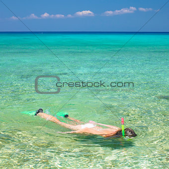 snorkeling, Maria la Gorda, Pinar del Rio Province, Cuba