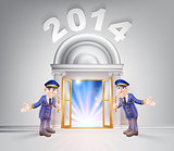 New Year Door 2014 and Doormen