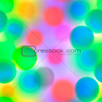 Seamless colorful pattern with circles, vector Eps10 image.