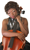 Sad Cello Performer