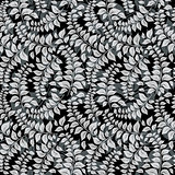 Seamless black-white pattern 