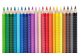 Various colorful pencils