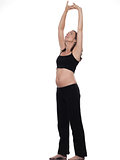 Pregnant Woman Stretching
