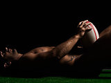 sexy naked rugbyman