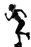 woman workout fitness posture running runner sprinting