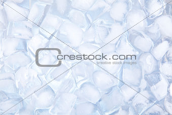 Ice cubes backgound
