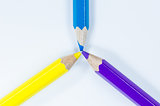 Color pencils crayon