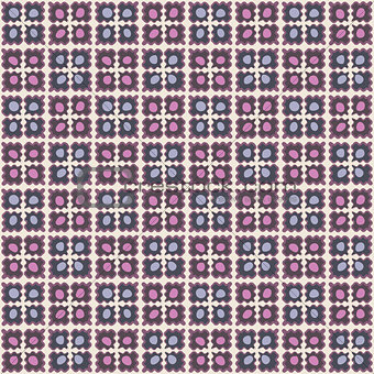 Vector seamless tiled pattern. Wallpaper background