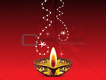 abstract colorful diwali template
