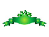 abstract st patrick banner